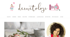 Desktop Screenshot of demetoloji.com